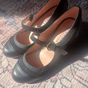 Black Mary Jane Heels